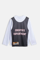 Creative Department Pinstripe Long Sleeve