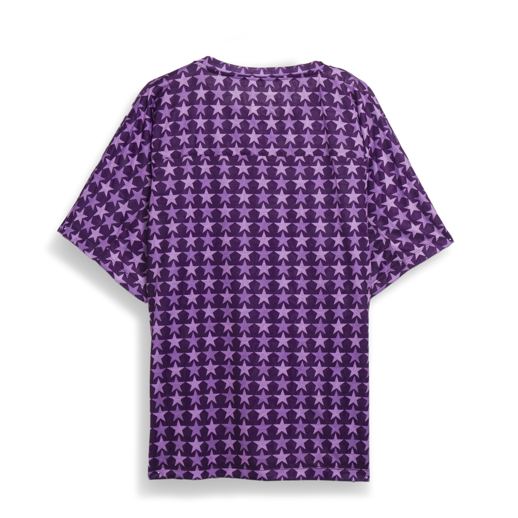 Purple American 03 Stars T-Shirt