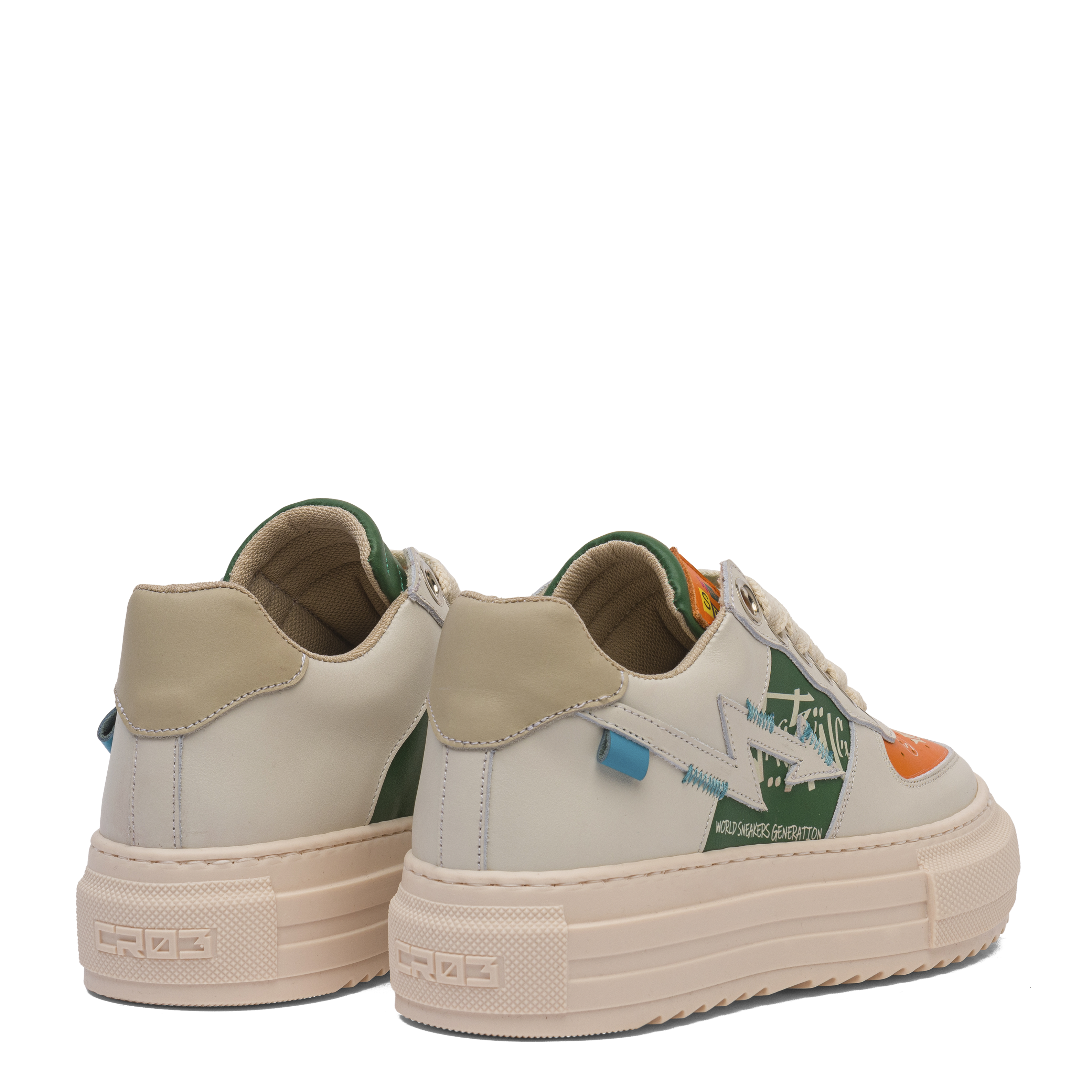 BALI LOW – Green and Orange Edition