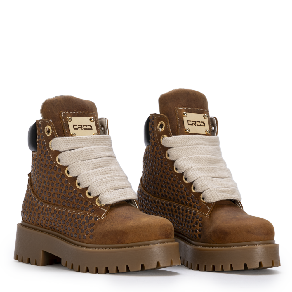 STARBOOT CUSTOM – Brown Micro Stud Edition