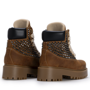 STARBOOT CUSTOM – Brown Pyramid Stud Edition