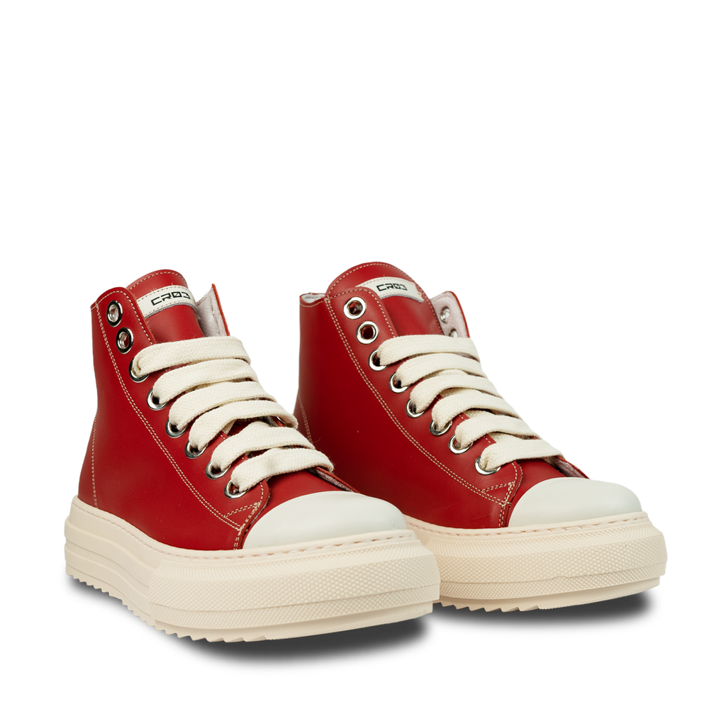Atlante High – Red-Sneaker-CRISTIANZEROTRE