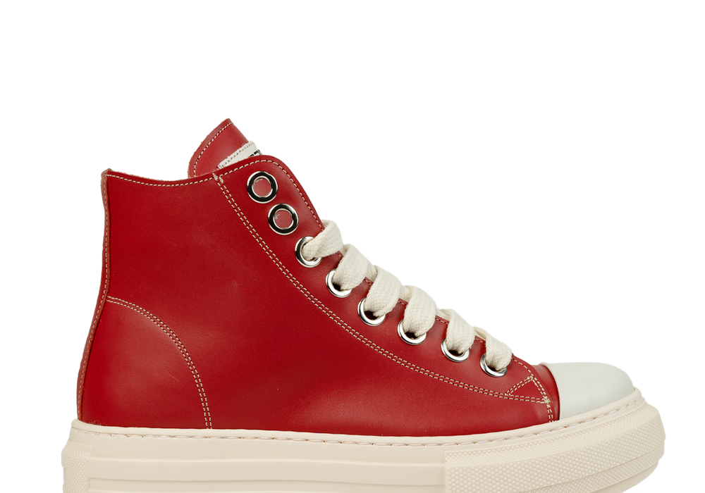 Atlante High – Red-Sneaker-CRISTIANZEROTRE