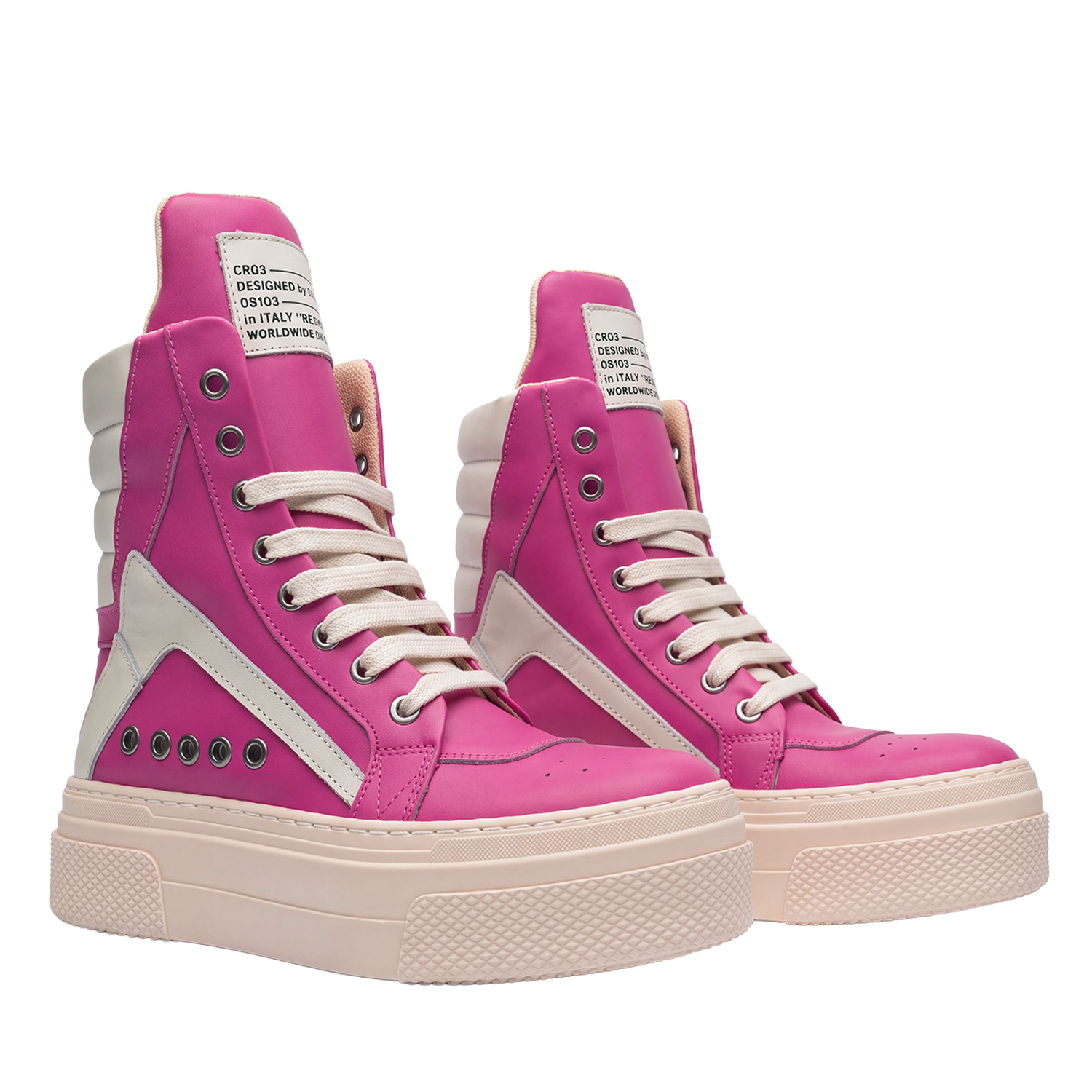 BERLINO - Fuchsia Leather