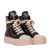 CALIPSO COCO - Black Cross Studs