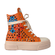 CALIPSO COCO - Orange Cross Studs