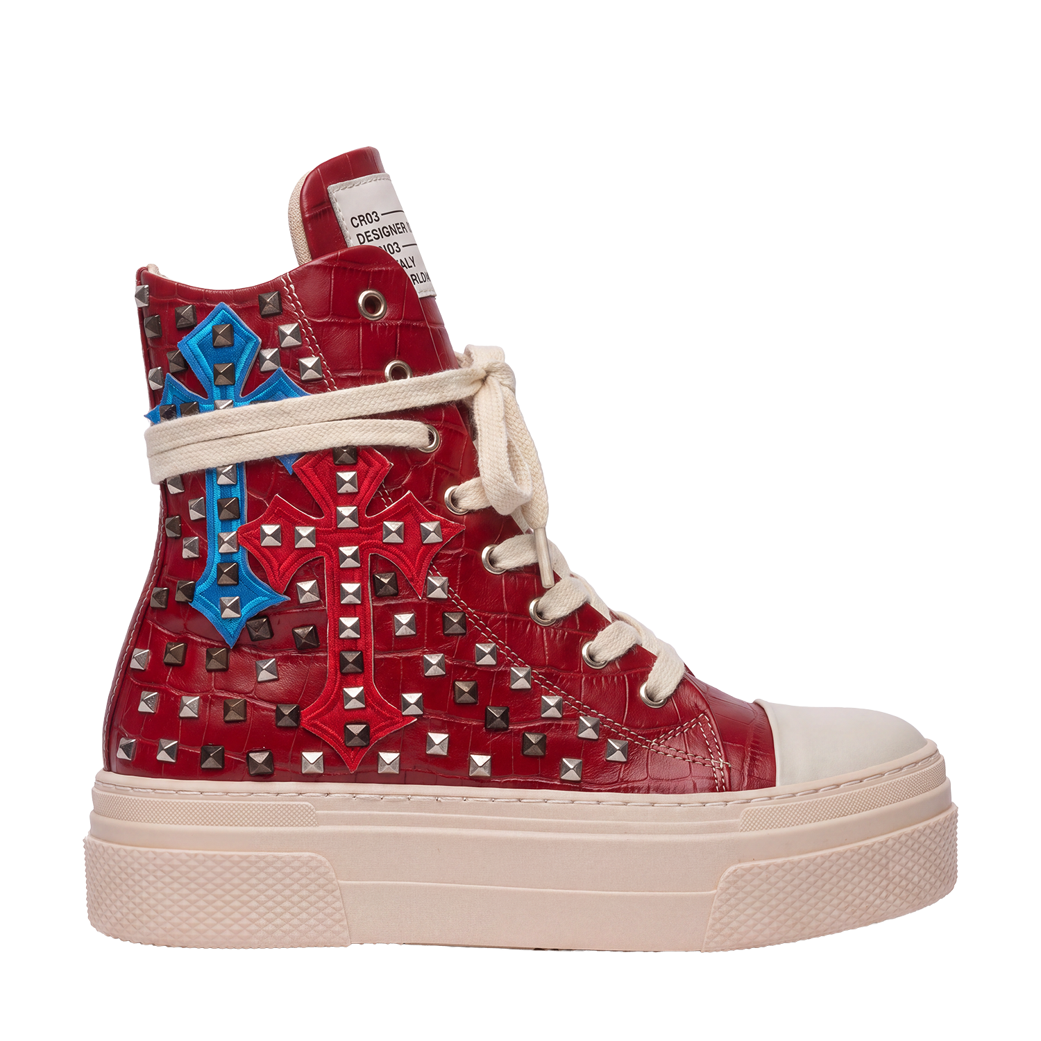 CALIPSO COCO - Red Cross Studs