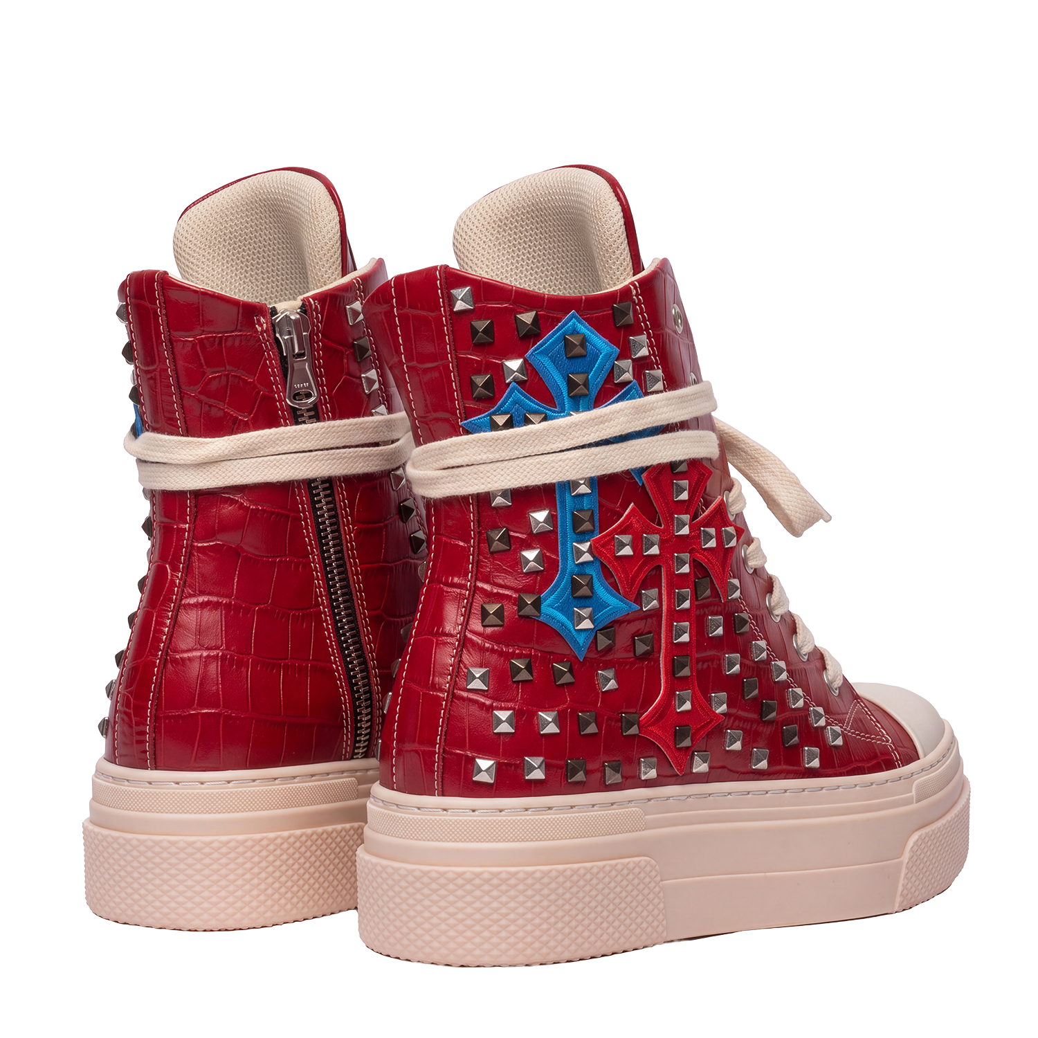 CALIPSO COCO - Red Cross Studs
