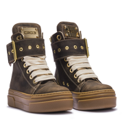 SET - Tee & Calipso Belt Brown