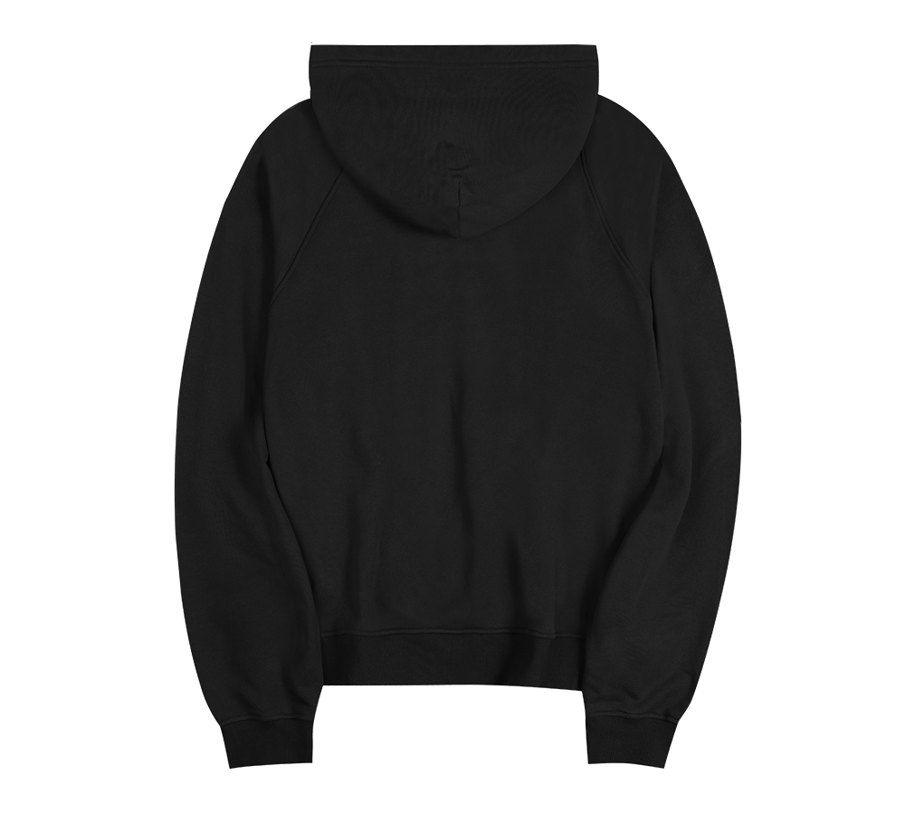 "CR03" Black Hoodie-Hoodie-CRISTIANZEROTRE