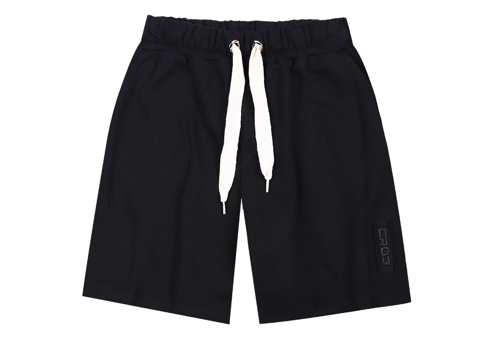 "CR03" Black Short-Shorts-CRISTIANZEROTRE