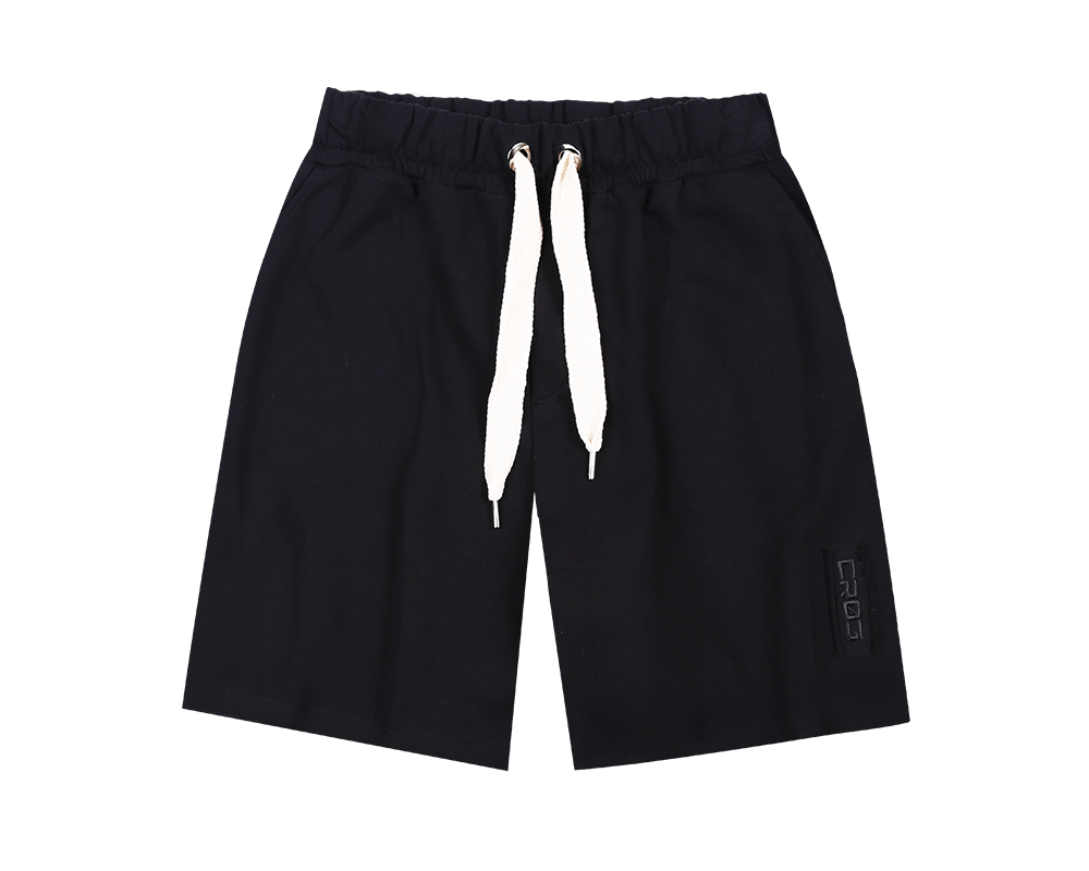 "CR03" Black Short-Shorts-CRISTIANZEROTRE