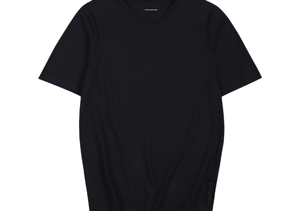 "CR03" Black T-shirt-T-shirt-CRISTIANZEROTRE