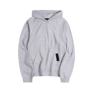 "CR03" Melange Grey Hoodie-Hoodie-CRISTIANZEROTRE