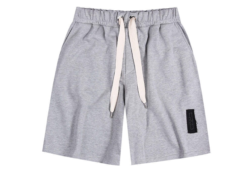"CR03" Melange Grey Short-Shorts-CRISTIANZEROTRE