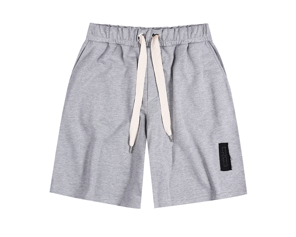 "CR03" Melange Grey Short-Shorts-CRISTIANZEROTRE