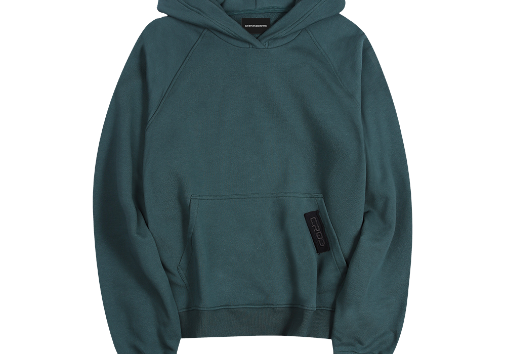 "CR03" Moss Green Hoodie-Hoodie-CRISTIANZEROTRE