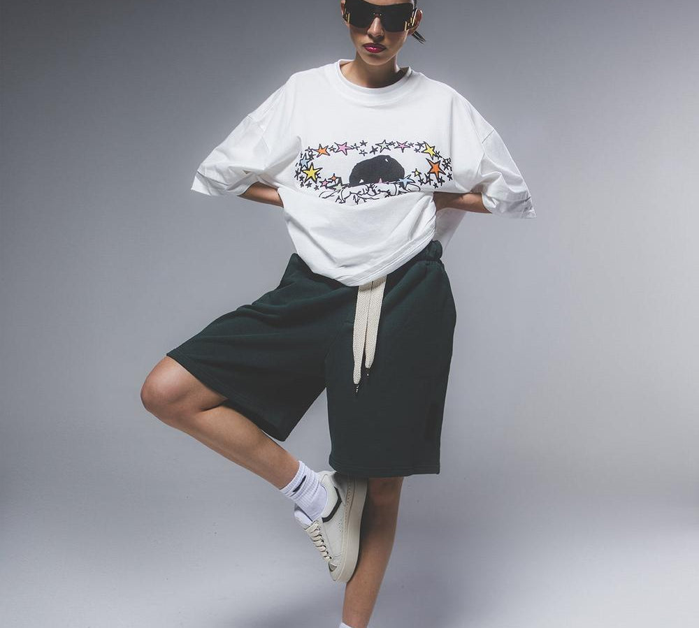 "CR03" Moss Green Short-Shorts-CRISTIANZEROTRE