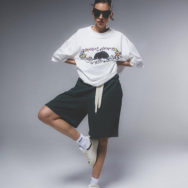"CR03" Moss Green Short-Shorts-CRISTIANZEROTRE