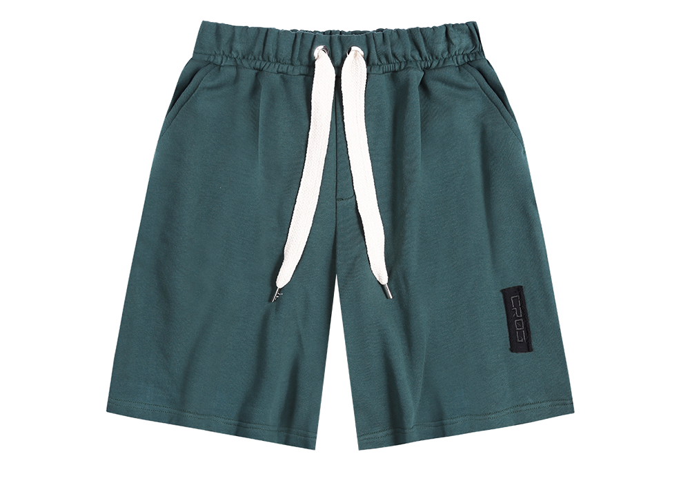"CR03" Moss Green Short-Shorts-CRISTIANZEROTRE
