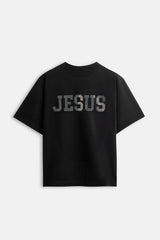 CR03 Jesus Strass Tee – Black Edition