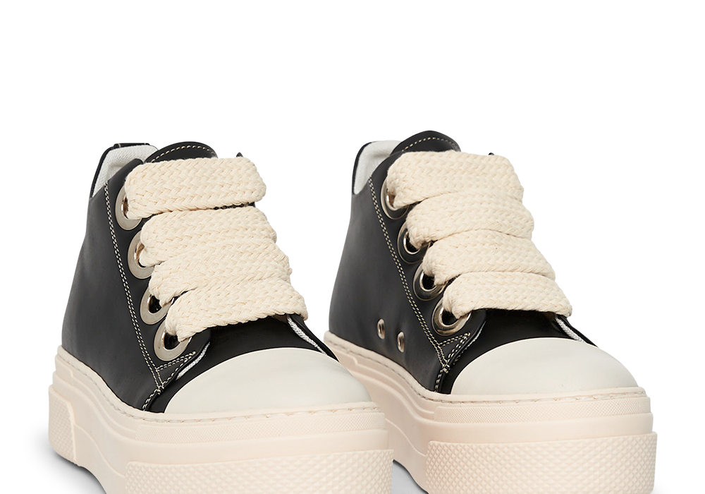 Calipso 200 – Classic Black Leather-Sneaker-CRISTIANZEROTRE