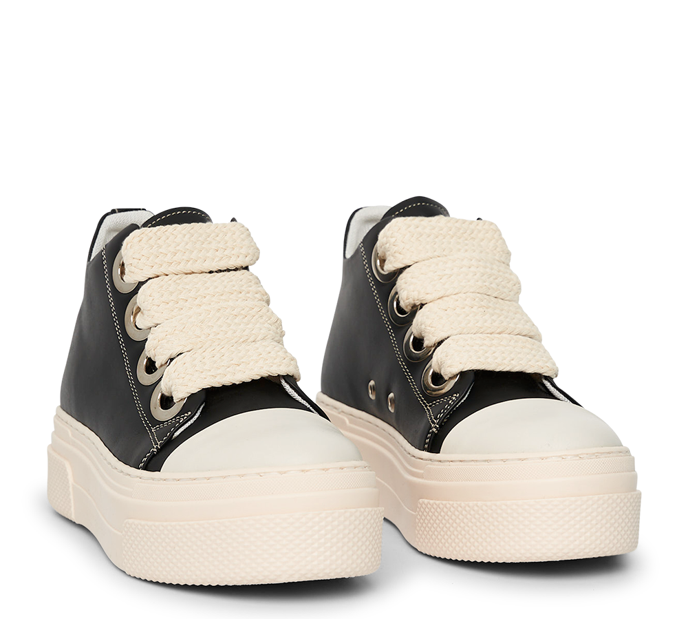 Calipso 200 – Classic Black Leather-Sneaker-CRISTIANZEROTRE