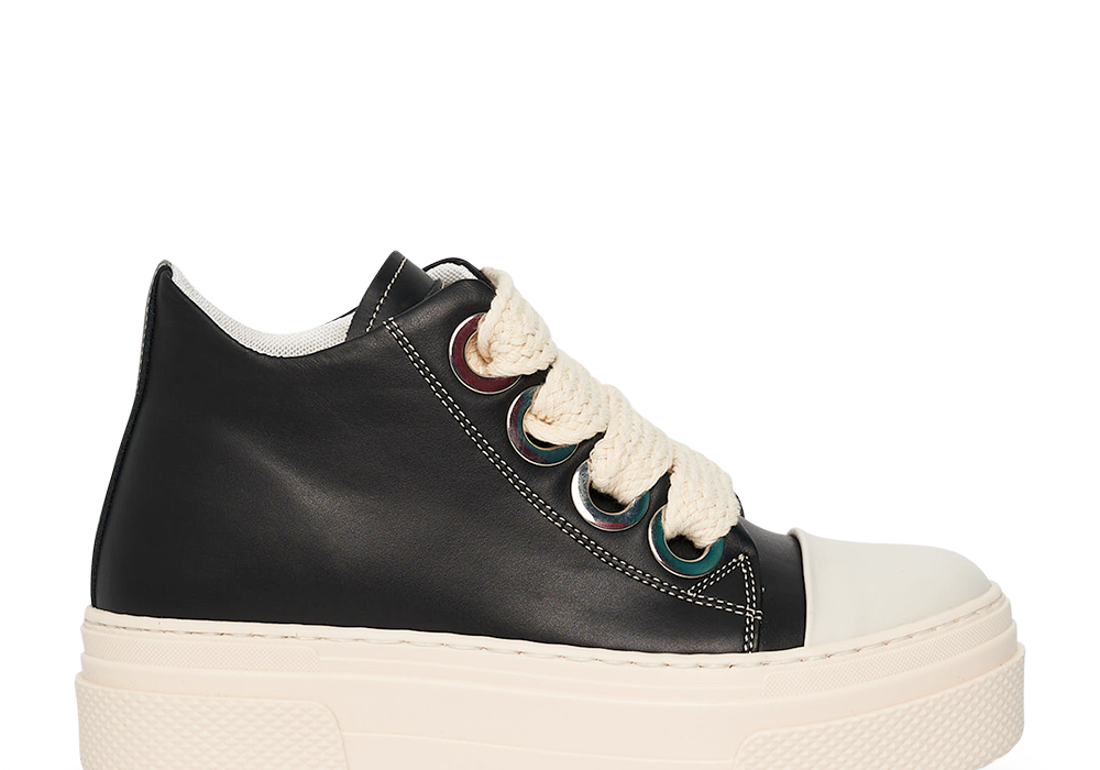 Calipso 200 – Classic Black Leather-Sneaker-CRISTIANZEROTRE