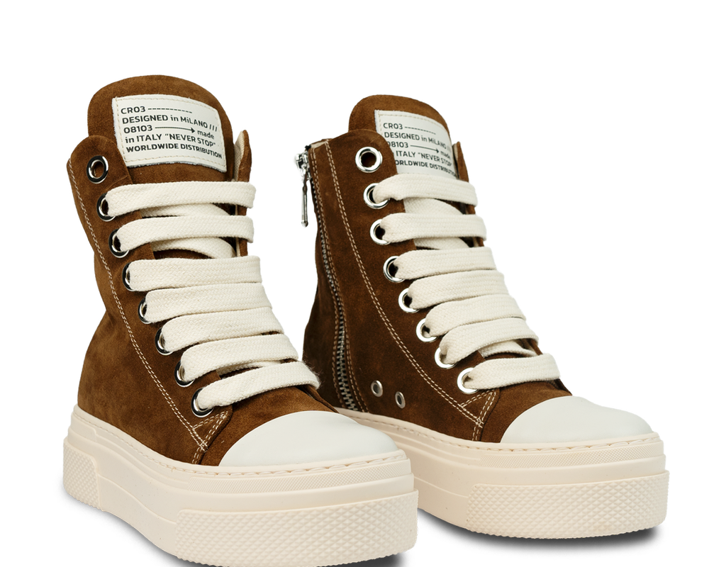 Calipso 300 – Brown Suede-Sneaker-CRISTIANZEROTRE