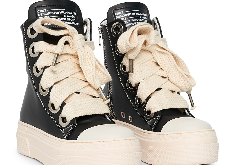 Calipso 300 – Classic Black Leather-Sneaker-CRISTIANZEROTRE