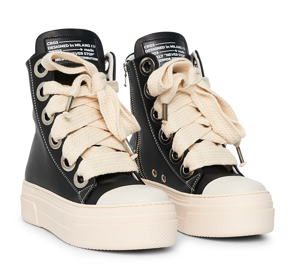 Calipso 300 – Classic Black Leather-Sneaker-CRISTIANZEROTRE