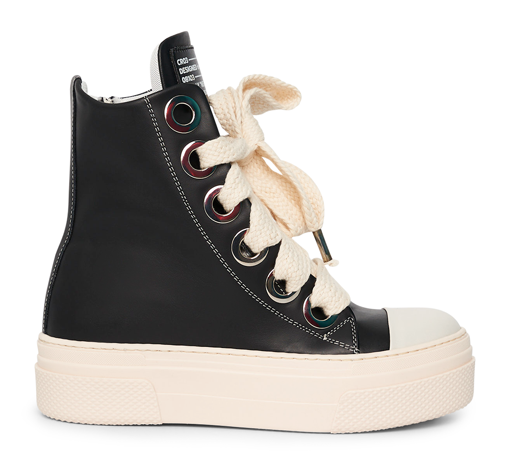 Calipso 300 – Classic Black Leather-Sneaker-CRISTIANZEROTRE