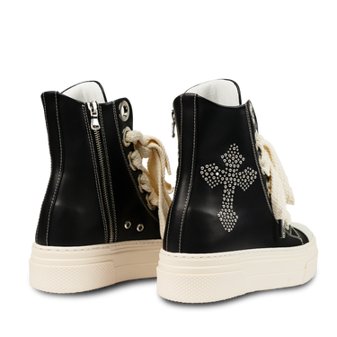 Calipso 300 – Crucifix Black Leather-Sneaker-CRISTIANZEROTRE