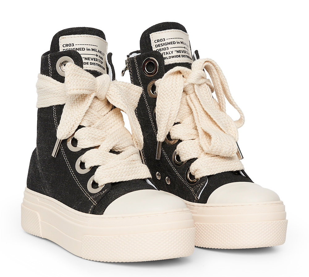 Calipso 300 – Destroyed Black-Sneaker-CRISTIANZEROTRE