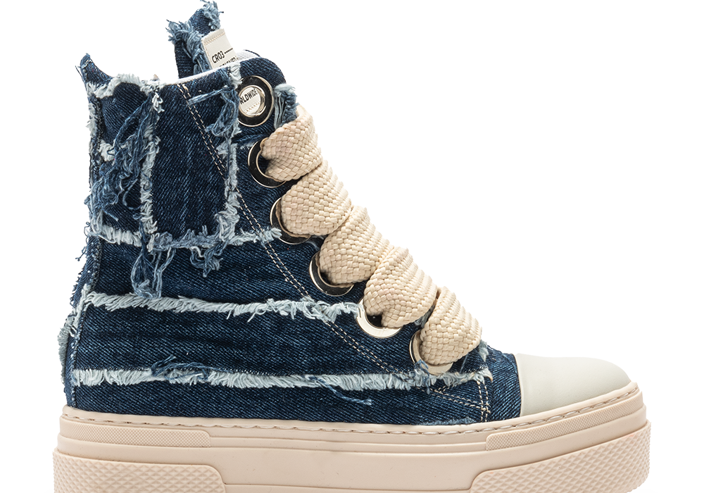 Calipso 300 Destroyed – Blue Jeans-Sneaker-CRISTIANZEROTRE