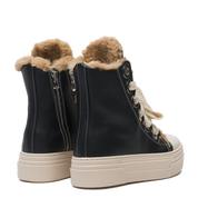 Calipso 300 Fur – Classic Black Leather-Sneaker-CRISTIANZEROTRE