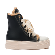 Calipso 300 Fur – Classic Black Leather-Sneaker-CRISTIANZEROTRE