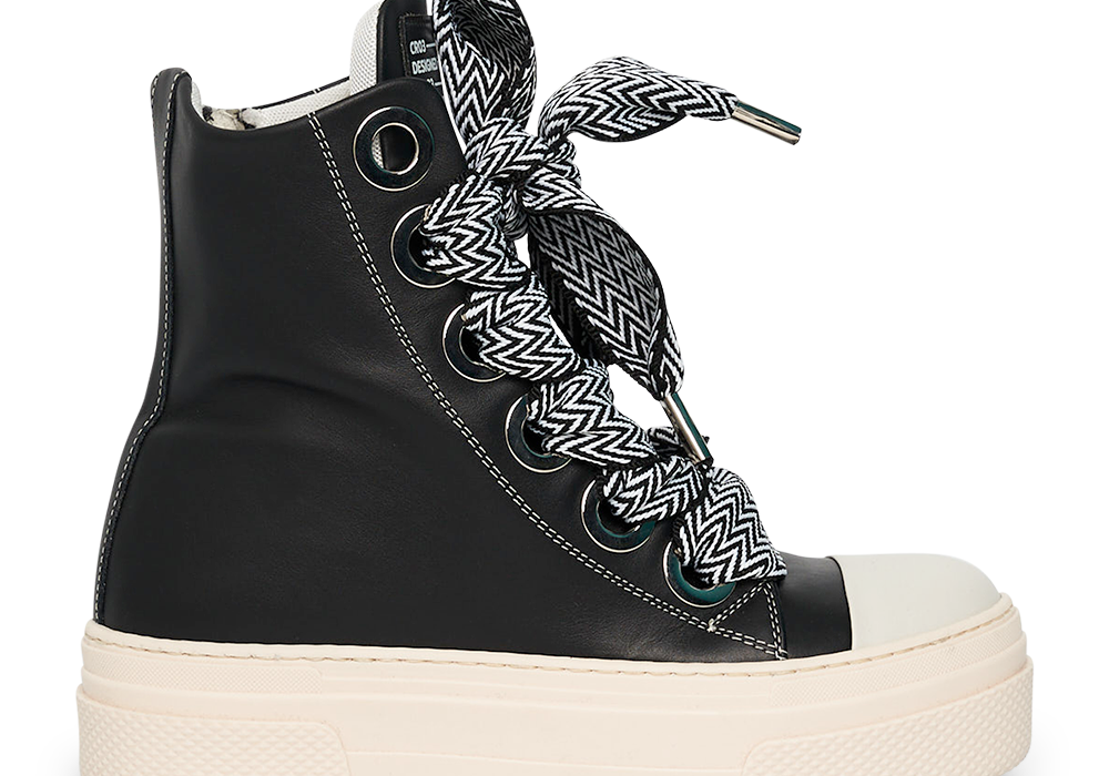 Calipso 300 – Lace Black & White-Sneaker-CRISTIANZEROTRE