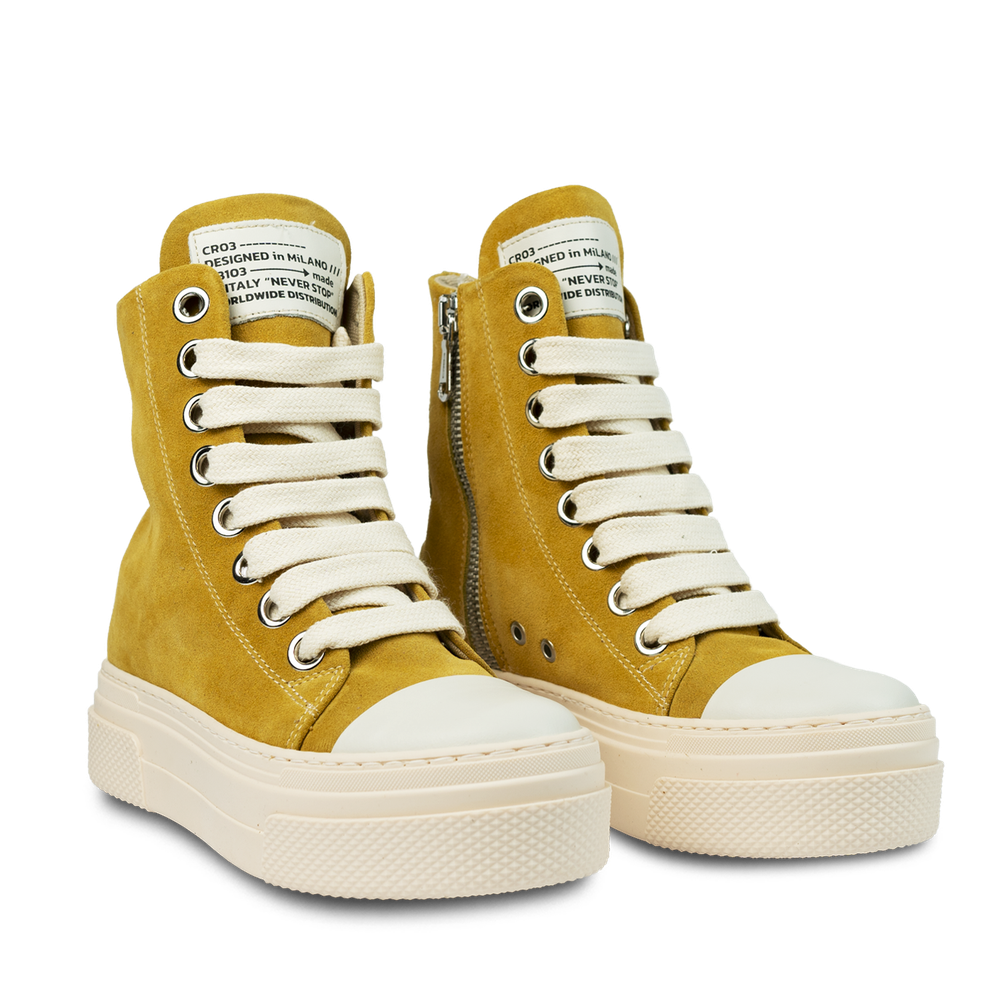 Calipso 300 – Mustard Suede-Sneaker-CRISTIANZEROTRE