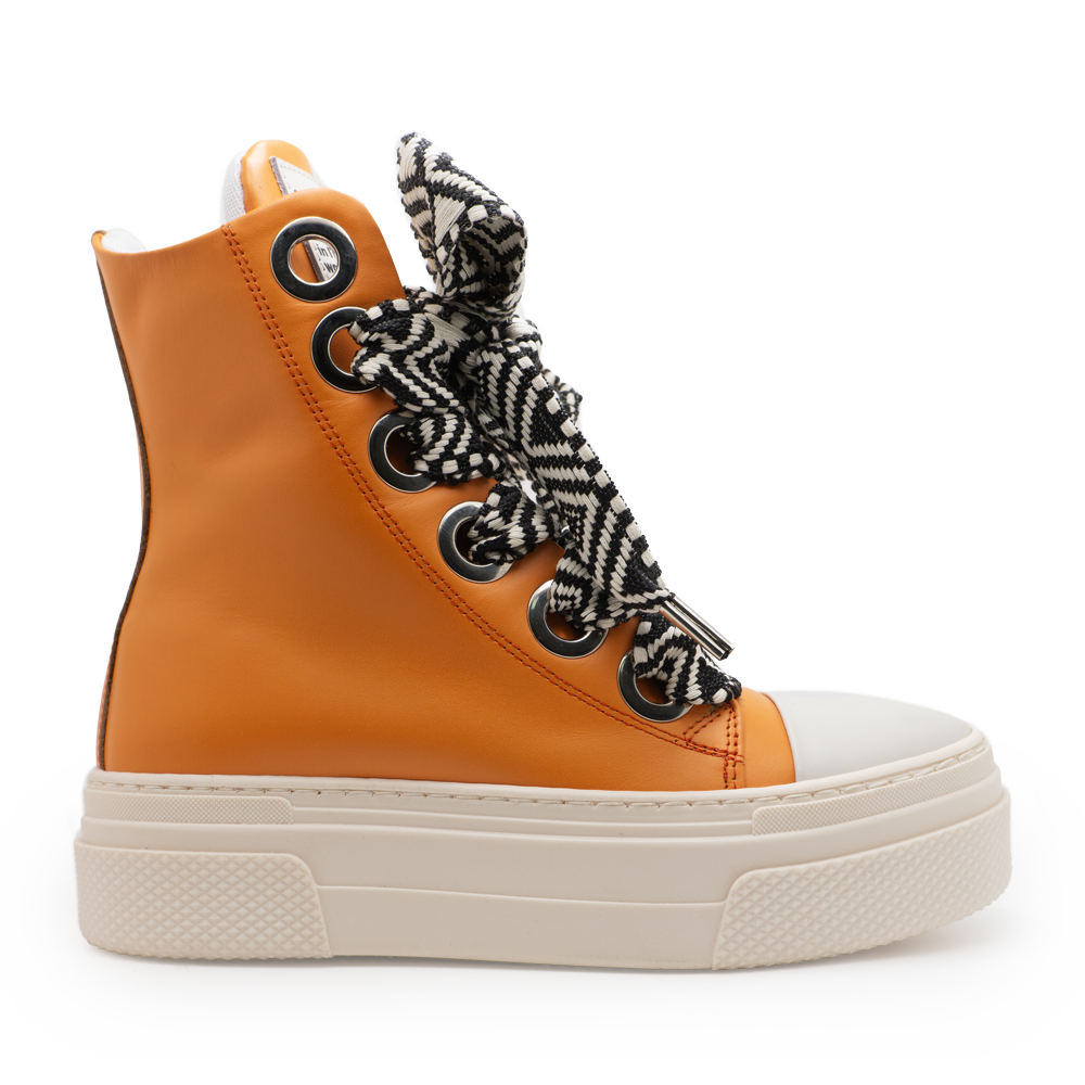 Calipso 300 – Orange Lace Rhombus-Sneaker-CRISTIANZEROTRE
