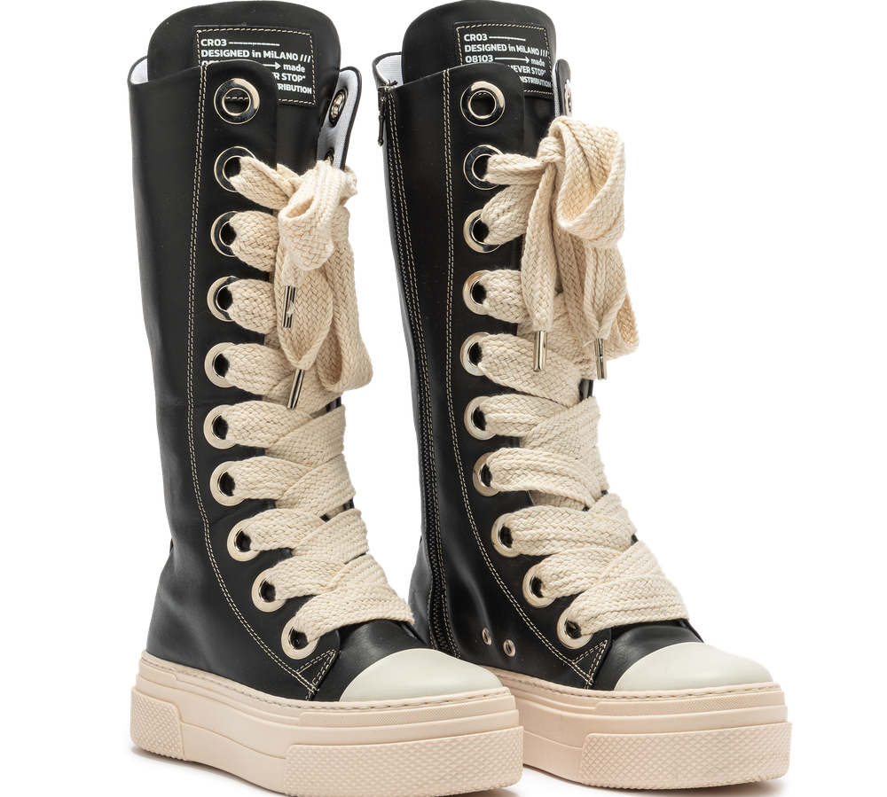 Calipso 900 – Classic Black Leather-Sneaker-CRISTIANZEROTRE