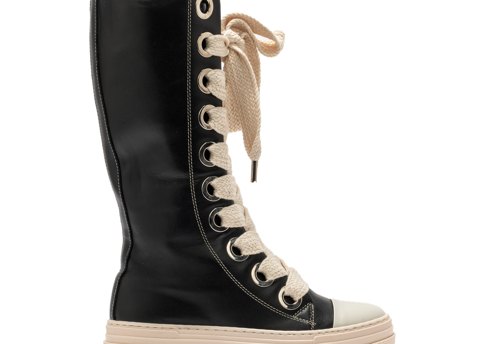 Calipso 900 – Classic Black Leather-Sneaker-CRISTIANZEROTRE