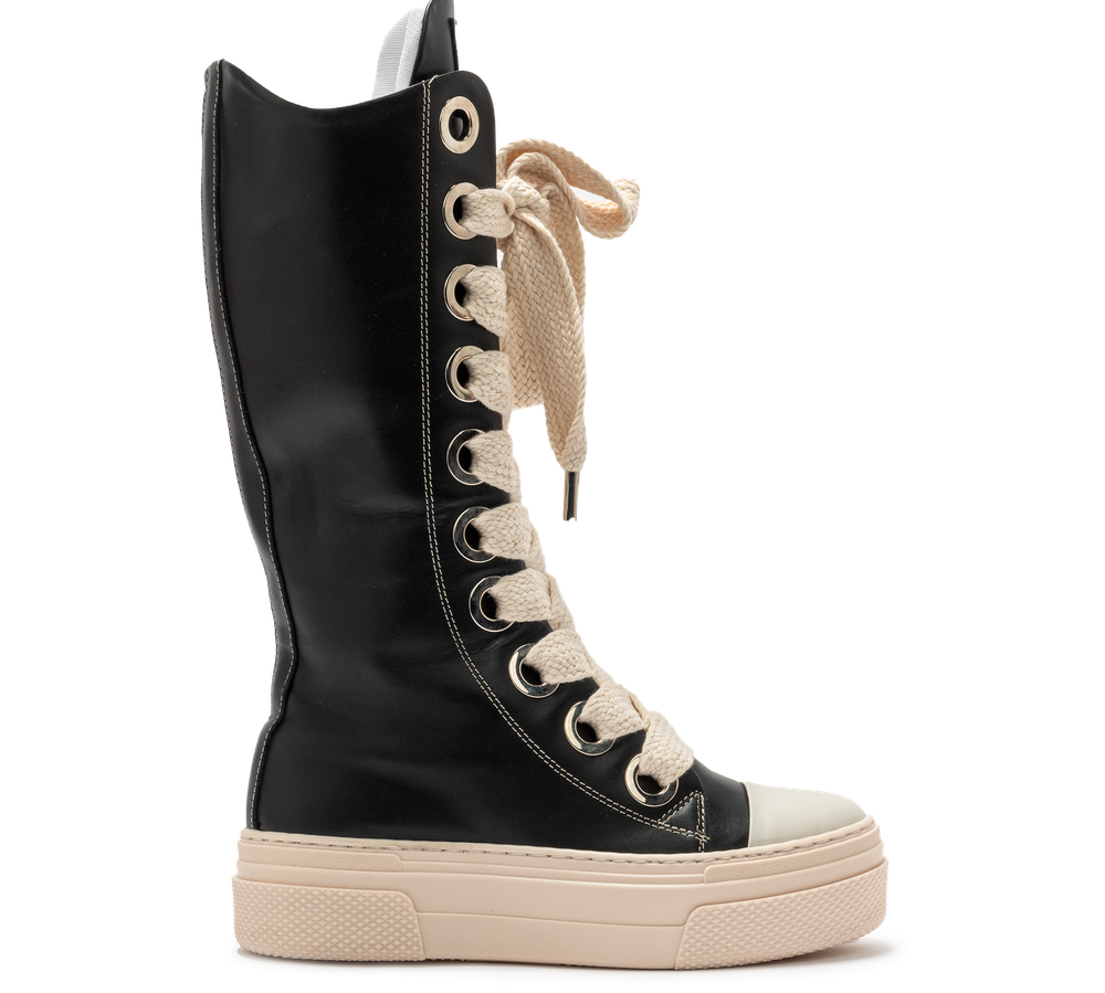 Calipso 900 – Classic Black Leather-Sneaker-CRISTIANZEROTRE