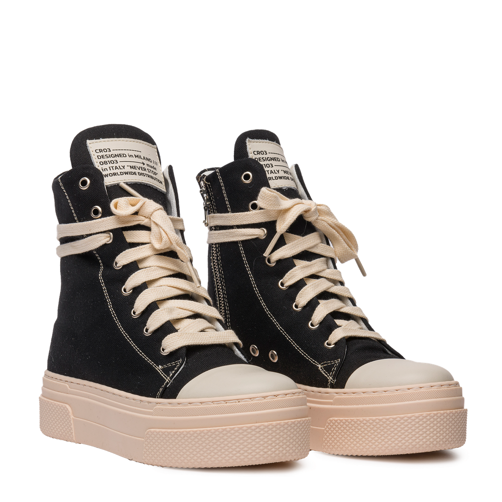 Calipso – Classic Black Canvas-Sneaker-CRISTIANZEROTRE