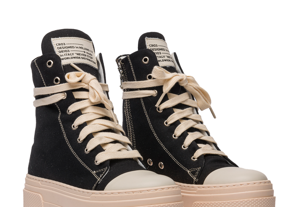 Calipso – Classic Black Canvas-Sneaker-CRISTIANZEROTRE