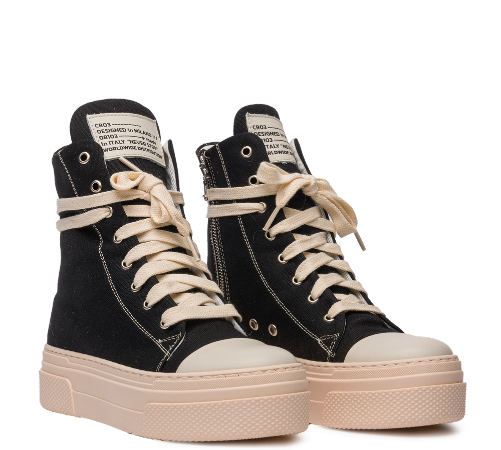 Calipso – Classic Black Canvas-Sneaker-CRISTIANZEROTRE