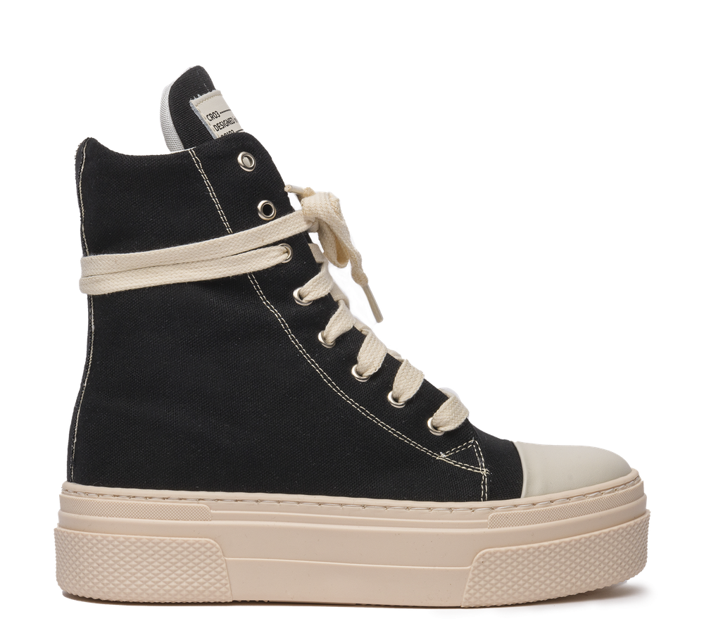 Calipso – Classic Black Canvas-Sneaker-CRISTIANZEROTRE
