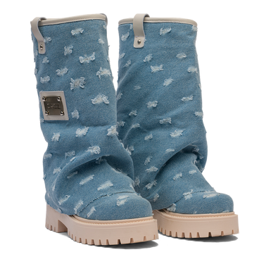 CHUNKY – Denim Boots Denim-Sneaker-CRISTIANZEROTRE
