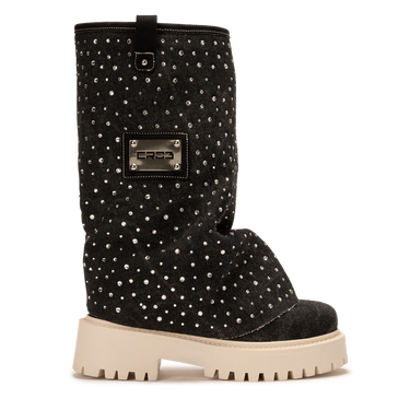 CHUNKY DIAMOND – Boots Black-Sneaker-CRISTIANZEROTRE
