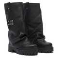 CHUNKY – Leather Boots Black-Sneaker-CRISTIANZEROTRE